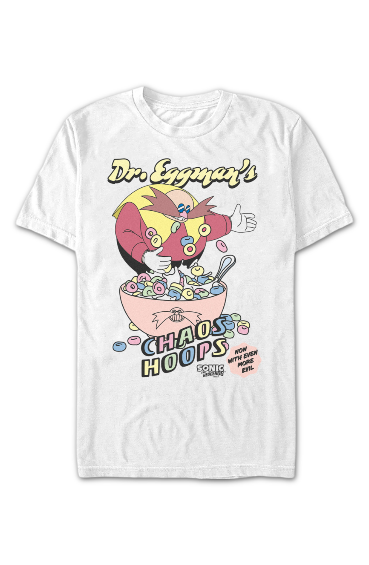Dr. Eggman's Chaos Hoops Sonic The Hedgehog T-Shirt product image 2