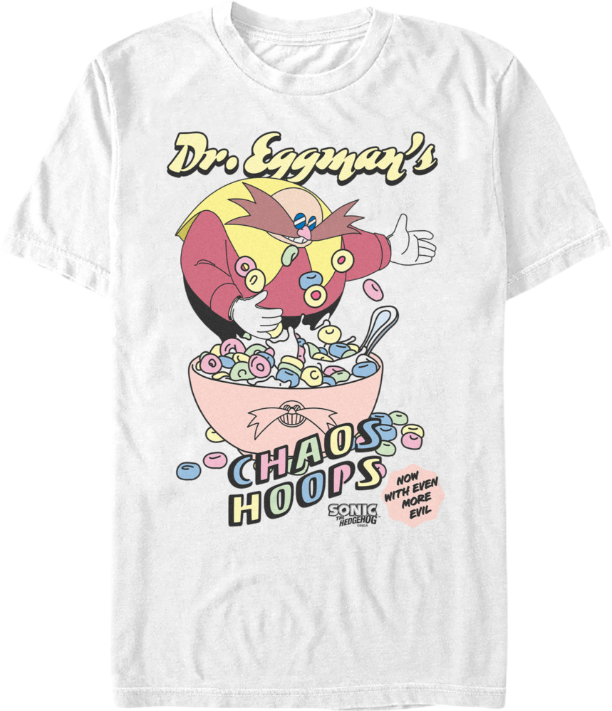 Dr. Eggman's Chaos Hoops Sonic The Hedgehog T-Shirt product image 1