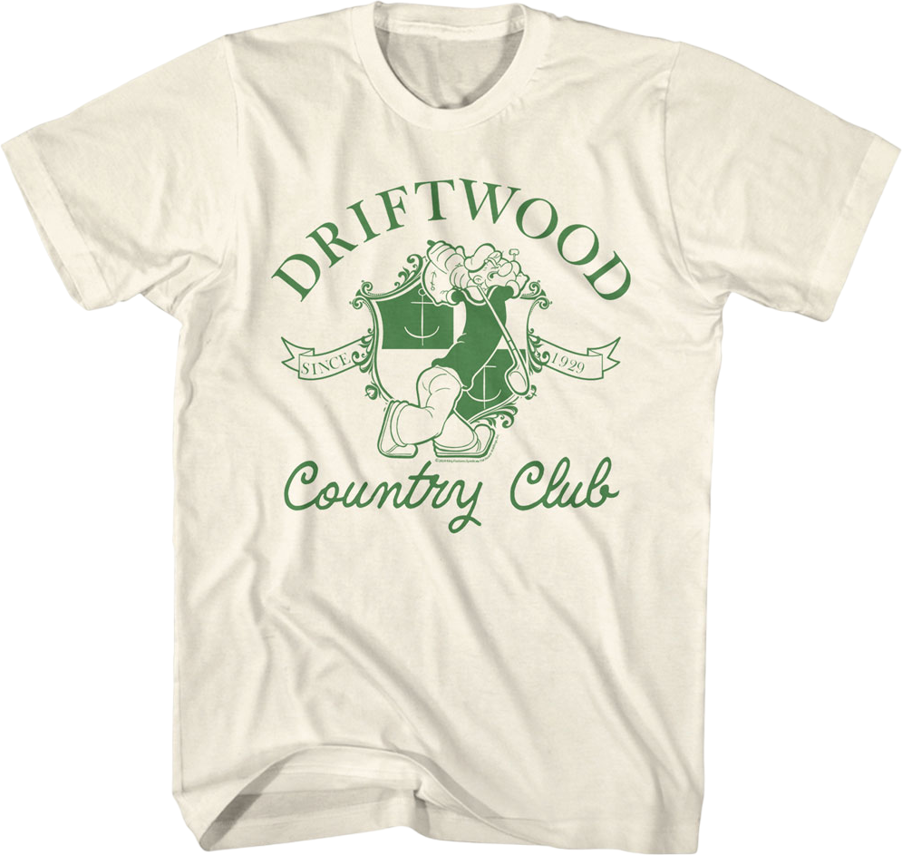 Driftwood Country Club Popeye T-Shirt product image 1