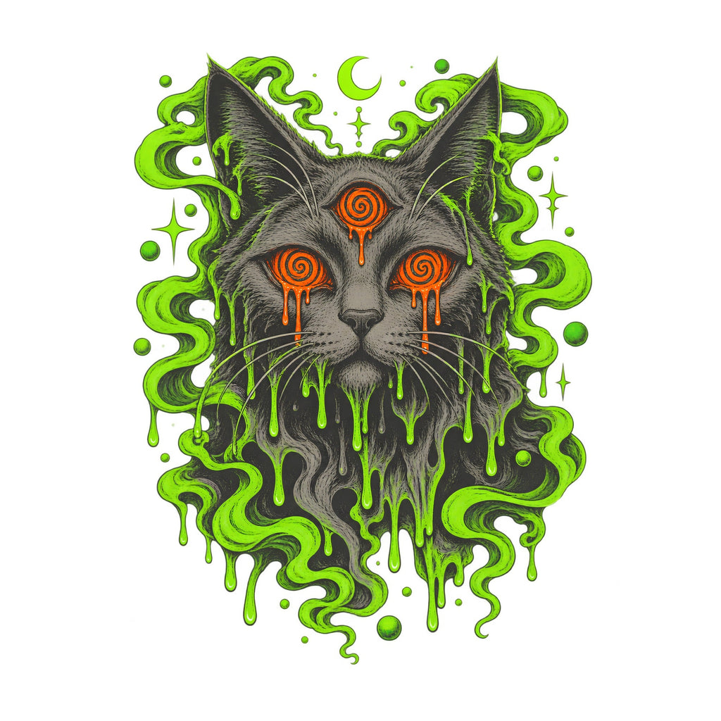 Dripping Psychedelic Cat product image 3