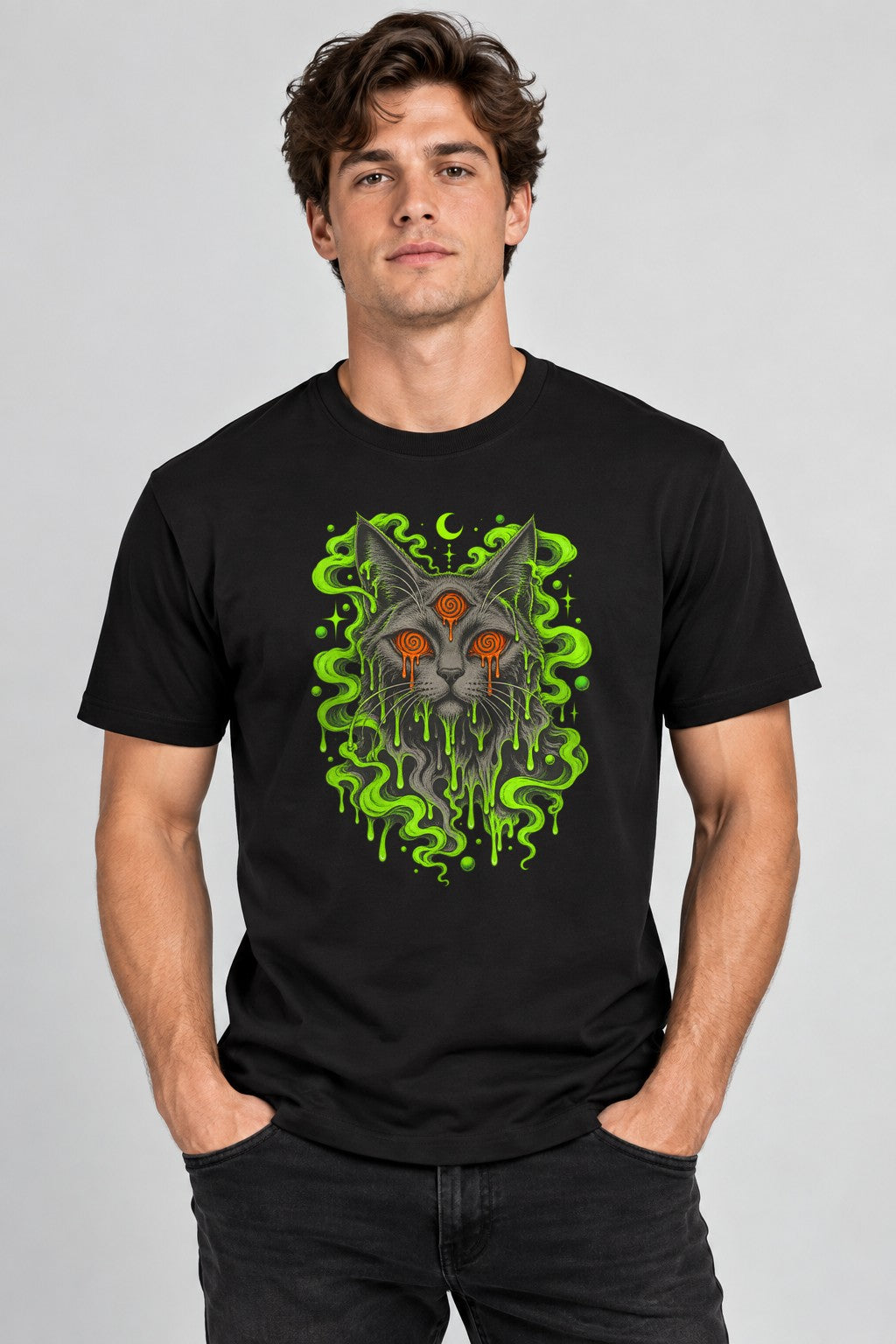 Dripping Psychedelic Cat product image 2