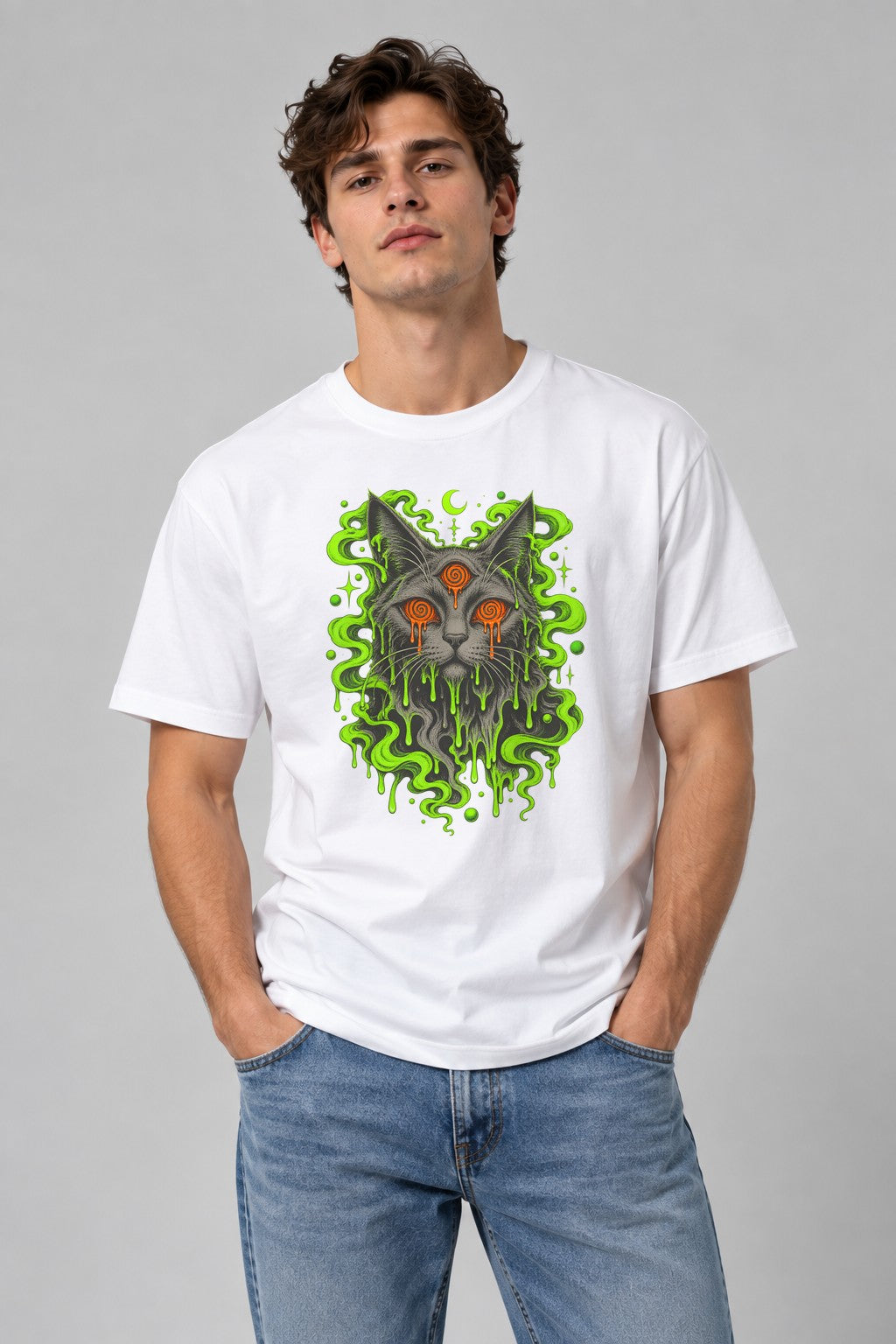 Dripping Psychedelic Cat product image 1