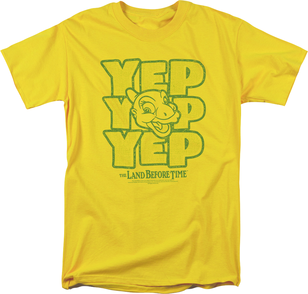 Ducky Yep Land Before Time T-Shirt product image 1