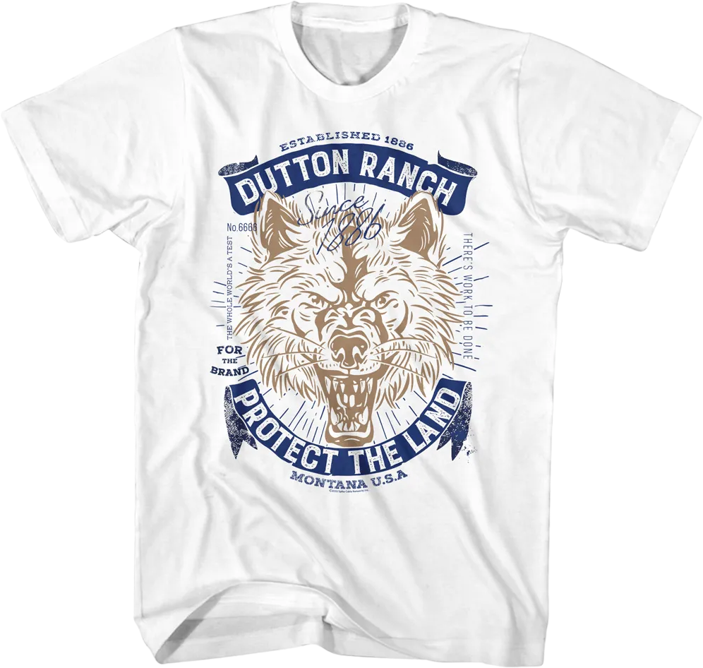 Dutton Ranch Protect The Land Yellowstone T-Shirt product image 1
