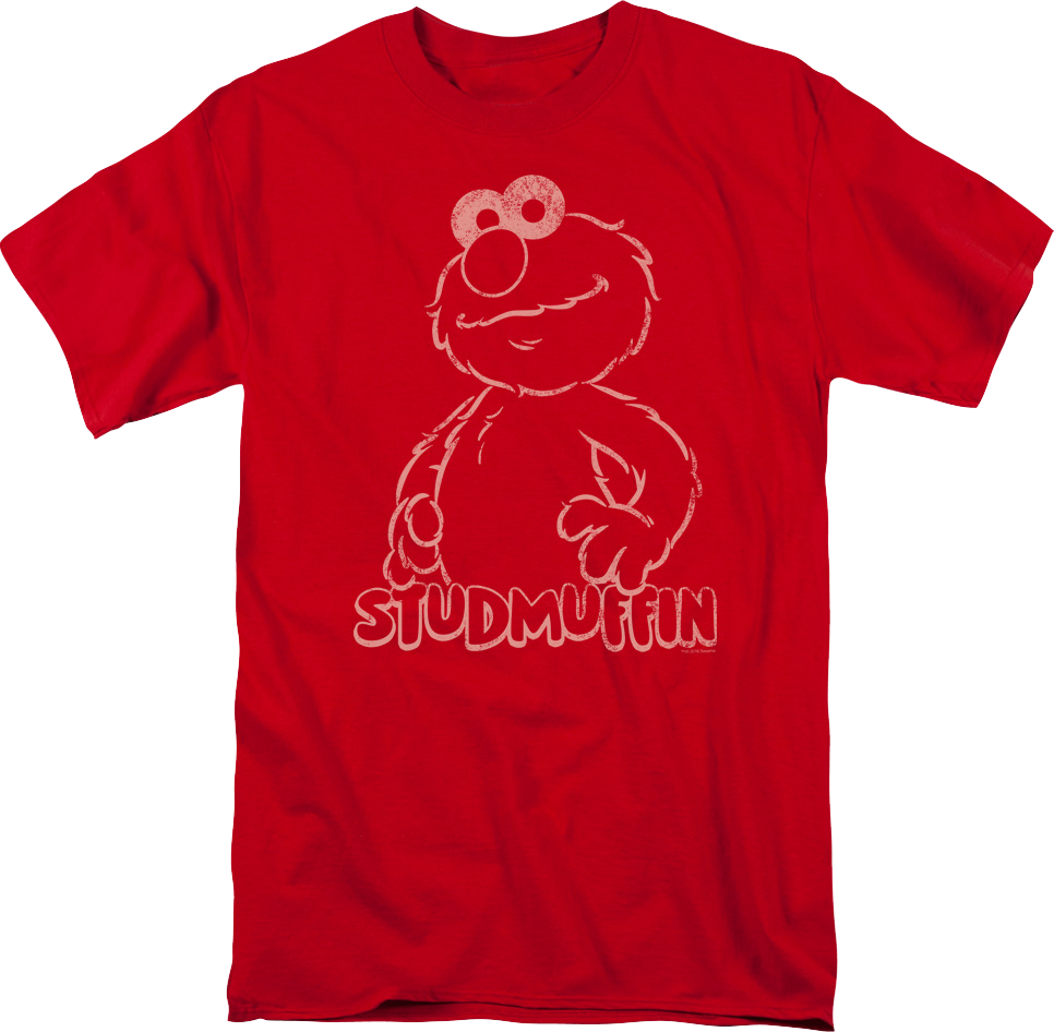 Elmo Studmuffin Sesame Street T-Shirt product image 1