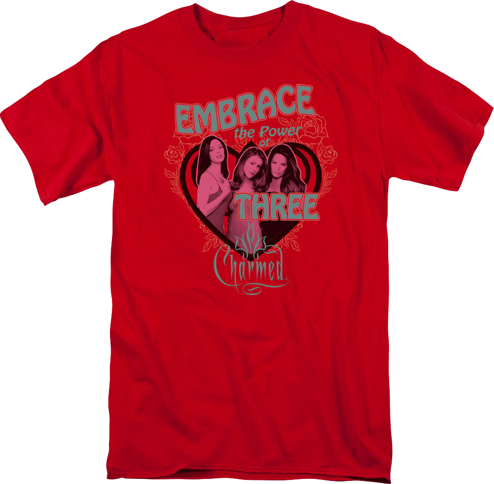 Embrace The Power Of Three Charmed T-Shirt product image 1