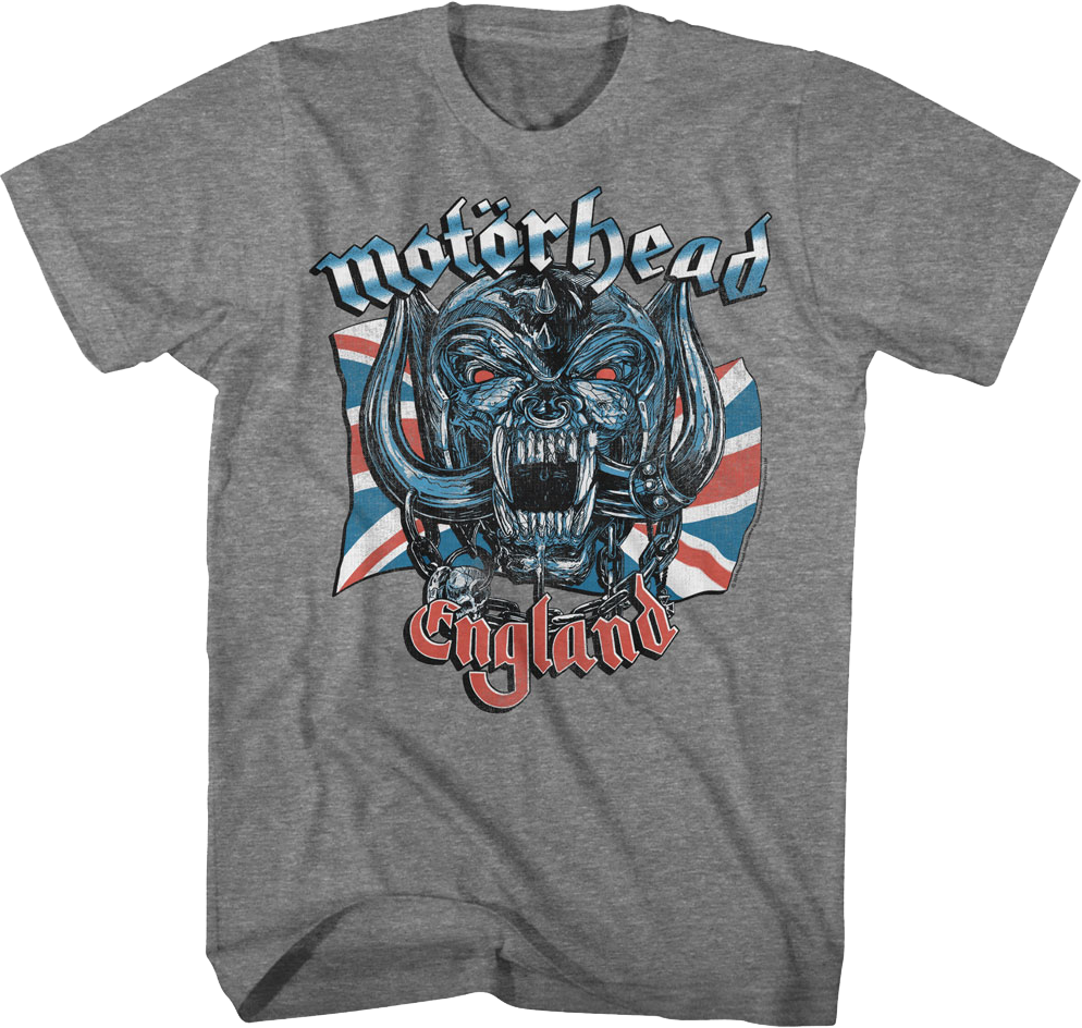 England Union Jack Motorhead T-Shirt product image 1