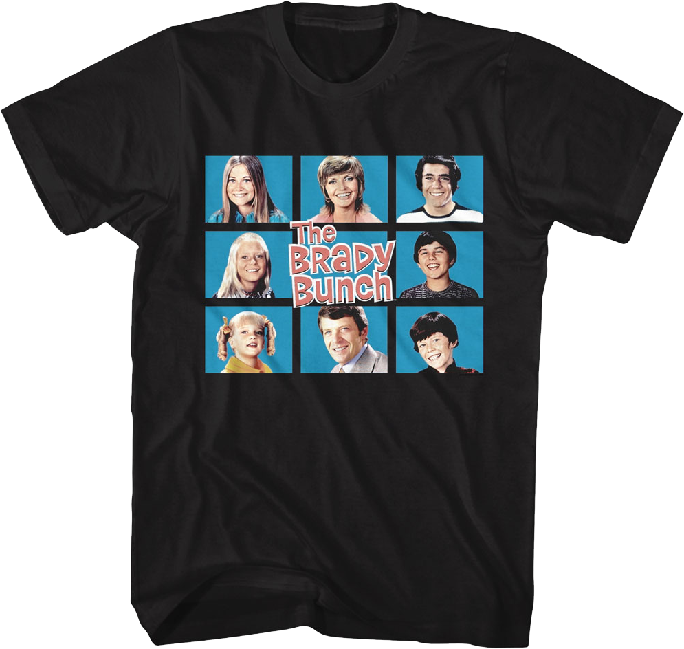 Family Boxes Brady Bunch T-Shirt product image 1
