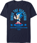 Faster Than The Speed Of Sound Sonic Hedgehog T-Shirt product image 1