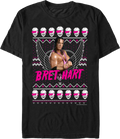 Faux Ugly Christmas Sweater Bret "Hitman" Hart T-Shirt product image 1