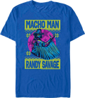 Faux Ugly Christmas Sweater "Macho Man" Randy Savage T-Shirt product image 1