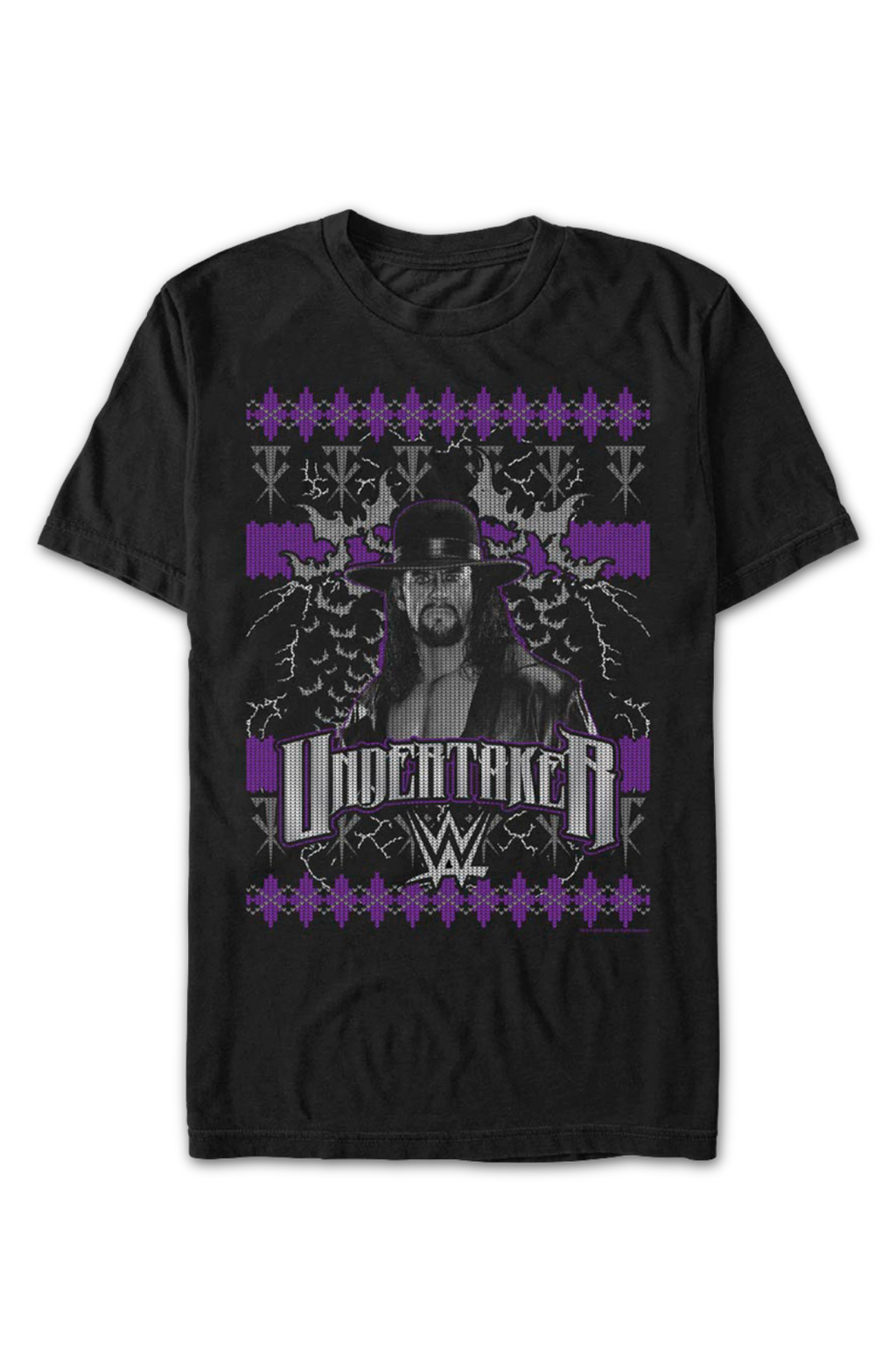 Faux Ugly Christmas Sweater Undertaker T-Shirt product image 2