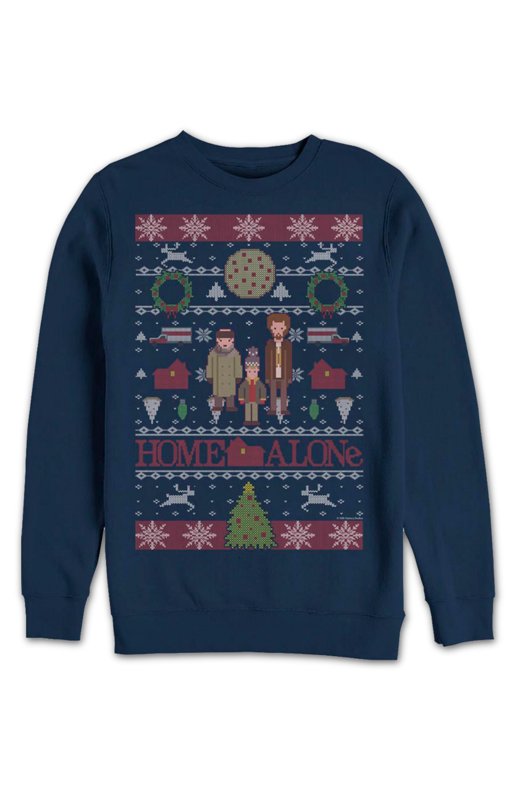 Faux Ugly Christmas Sweater Main Characters Home Alone product image 2