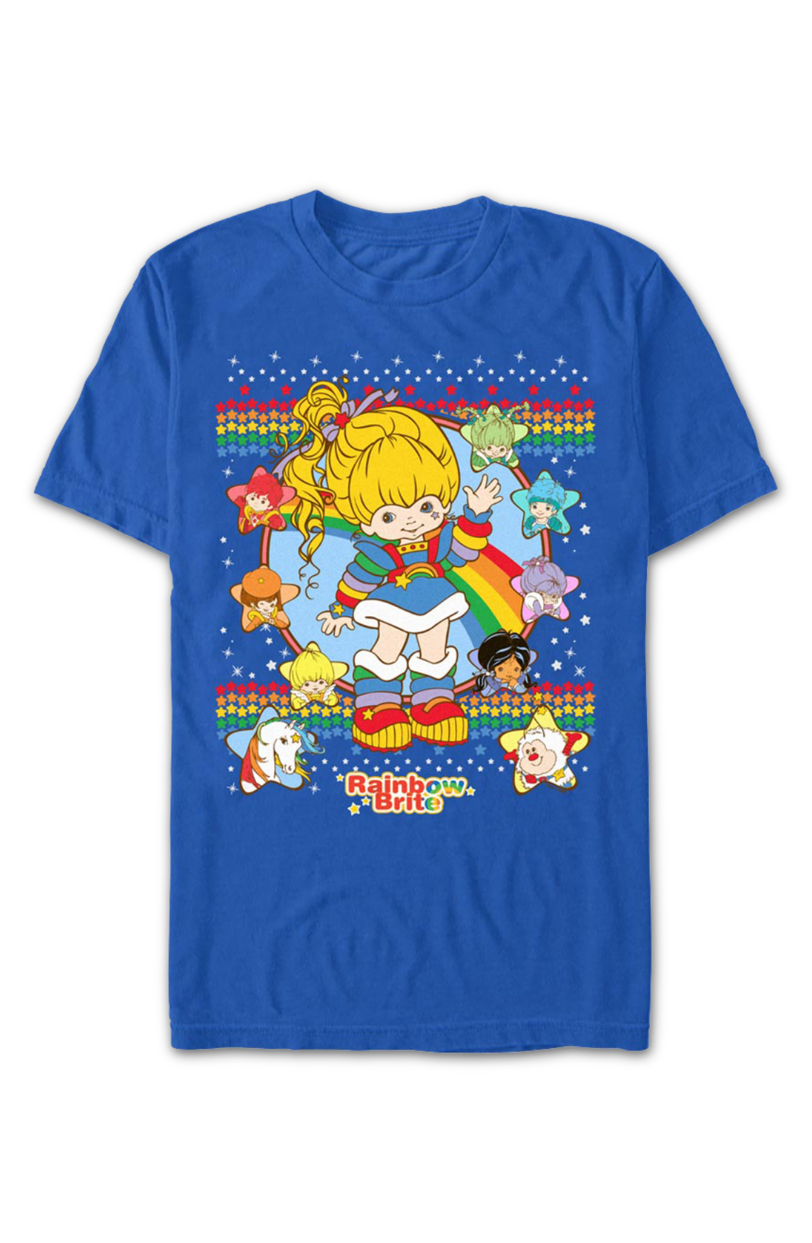 Faux Ugly Sweater Rainbow Brite T-Shirt product image 2