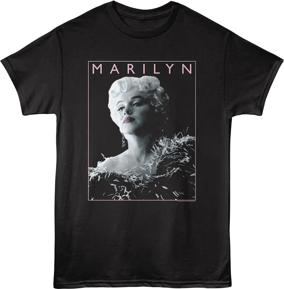 Feathered Dress Marilyn Monroe T-Shirt product image 1