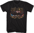 Flag & Eagle Willie Nelson T-Shirt product image 1