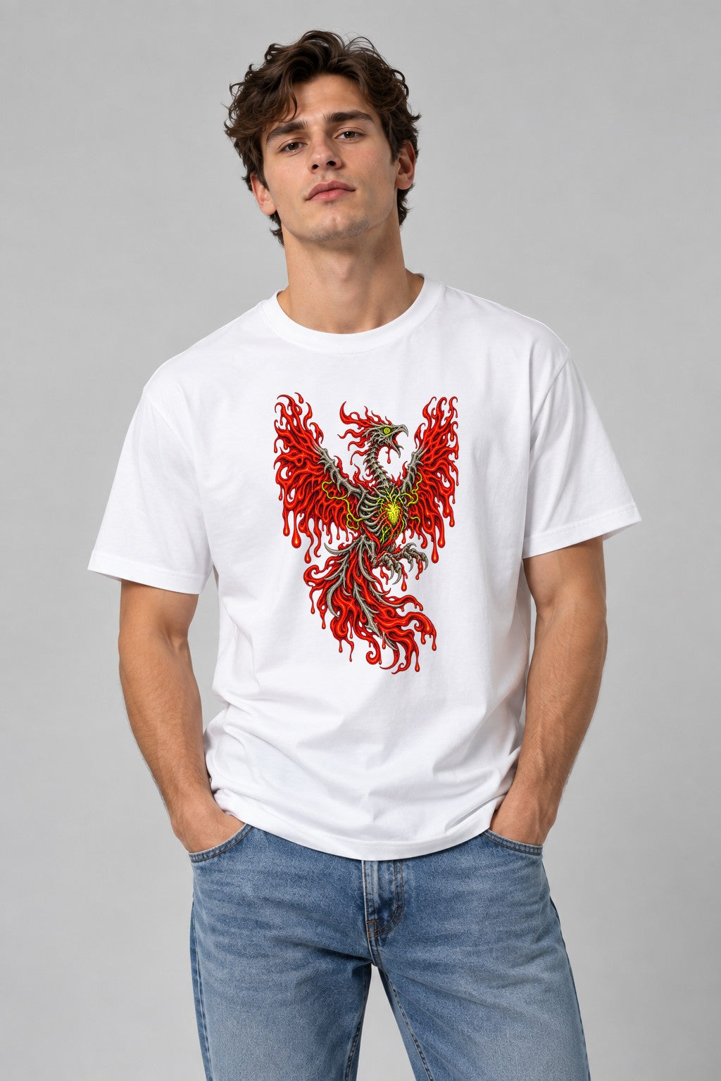 Flaming Phoenix Skeleton product image 1