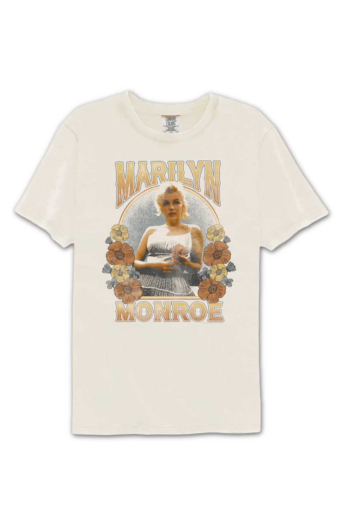 Floral Arch Marilyn Monroe Comfort Colors Brand T-Shirt product image 2