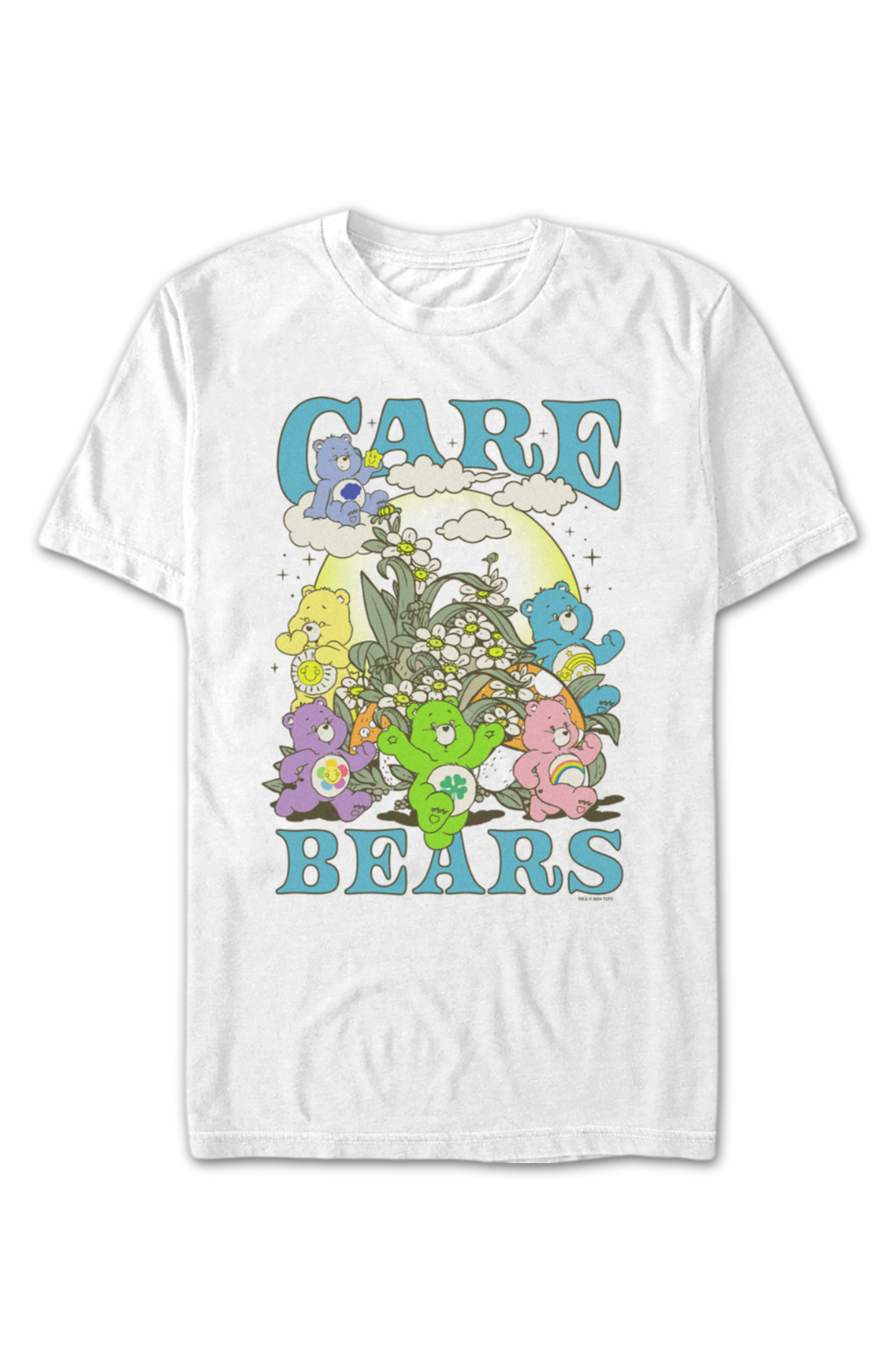 Flower Field Care Bears T-Shirt product image 2