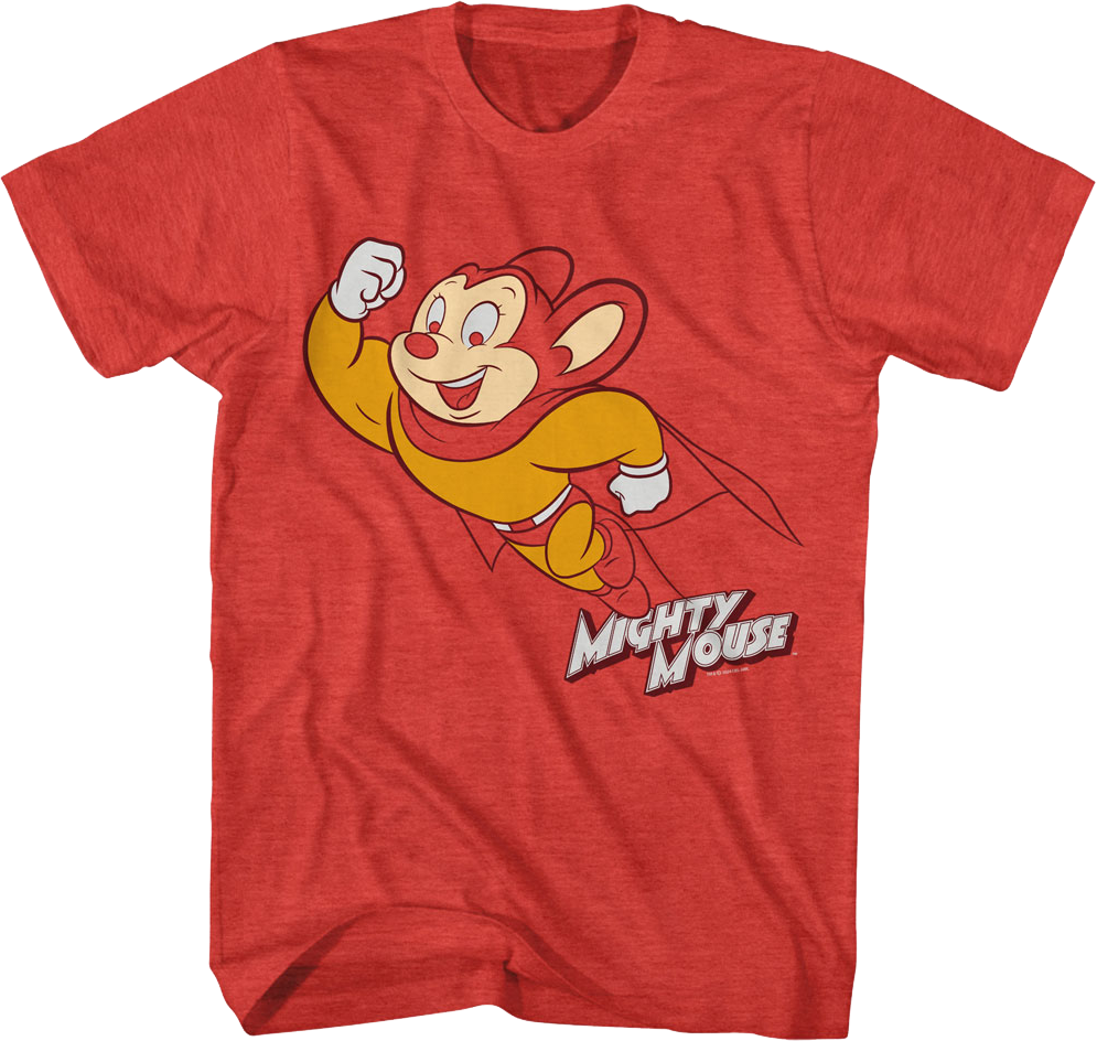 Flying Hero Mighty Mouse T-Shirt product image 1