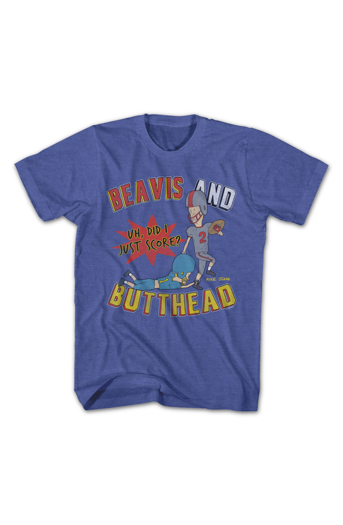 Football Did I Just Score? Beavis And Butt-Head T-Shirt product image 2