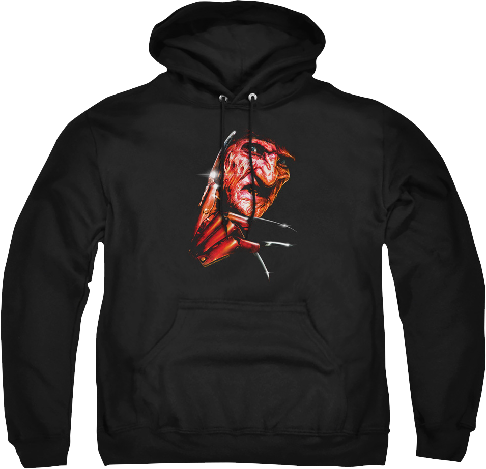 Freddy Close-Up Nightmare On Elm Street Hoodie product image 1