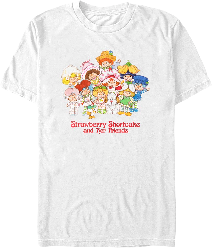 Friends Strawberry Shortcake T-Shirt product image 1