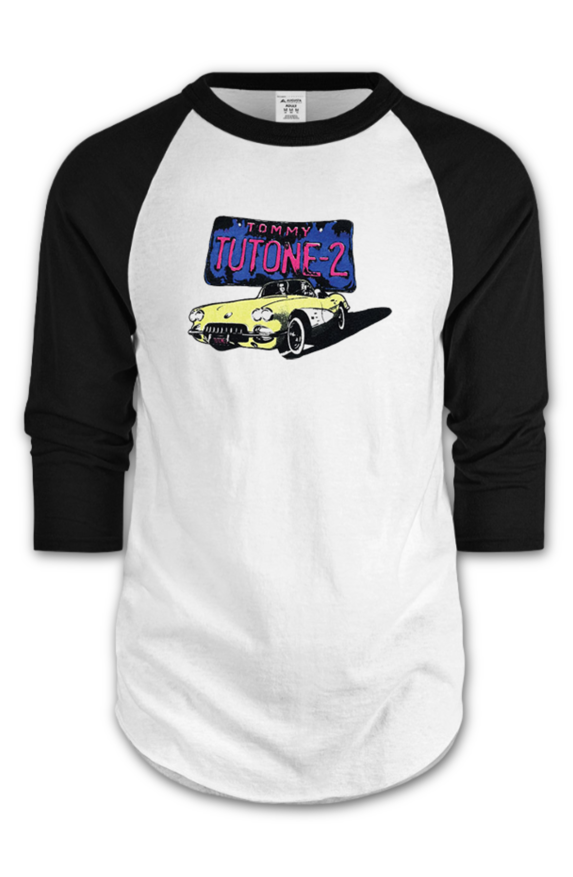 Front & Back Tommy Tutone Raglan Baseball Shirt product image 2
