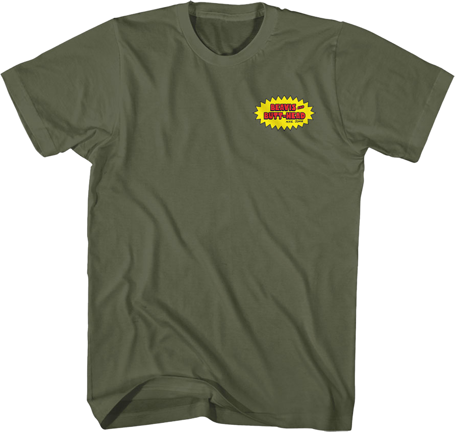 Front & Back Golf Photo Beavis And Butt-Head T-Shirt product image 3