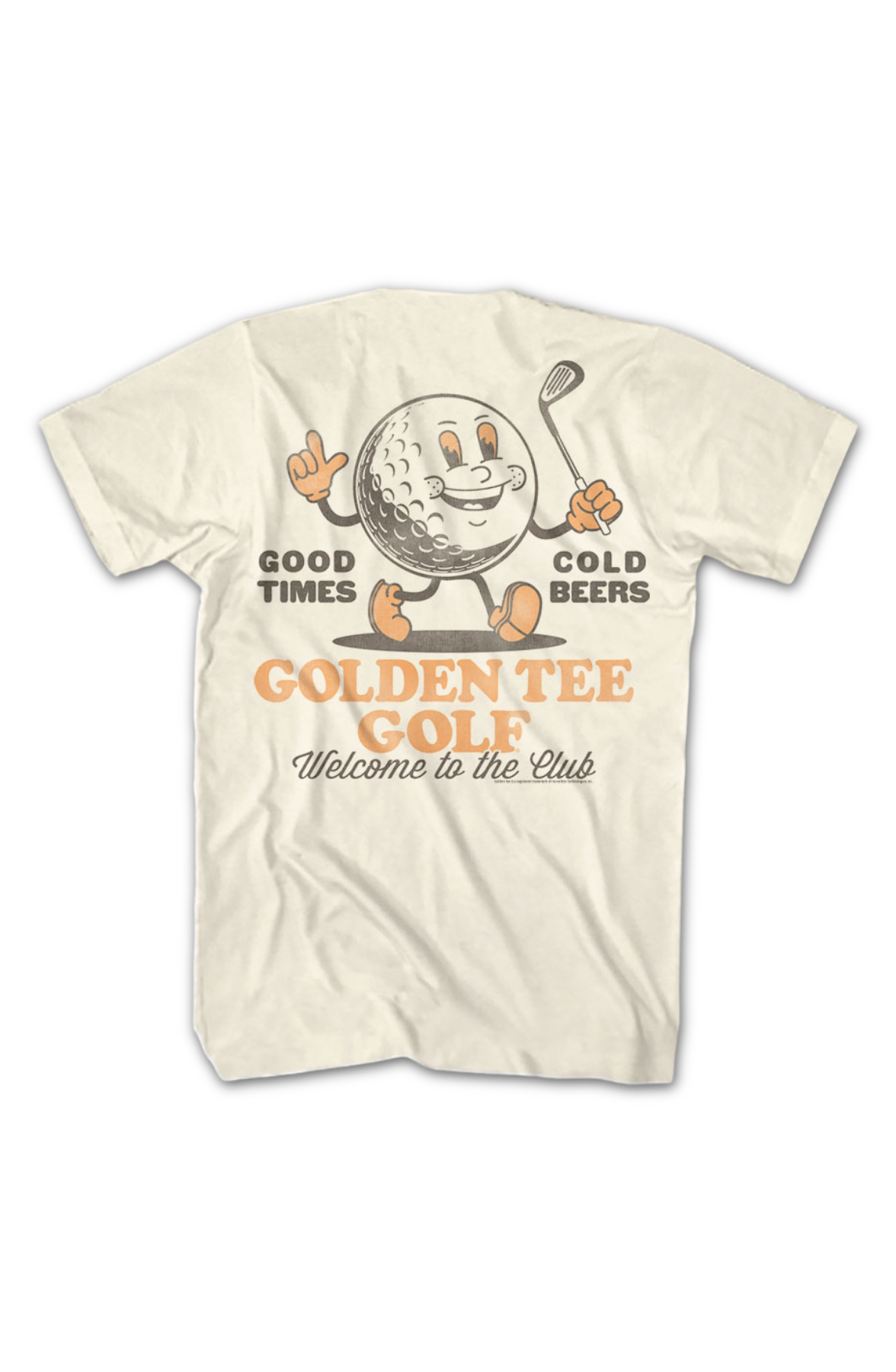 Front & Back Good Times Cold Beers Golden Tee Golf T-Shirt product image 2