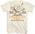 Front & Back Good Times Cold Beers Golden Tee Golf T-Shirt product image 1
