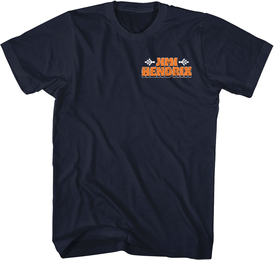Front & Back Live In Concert Jimi Hendrix T-Shirt product image 3