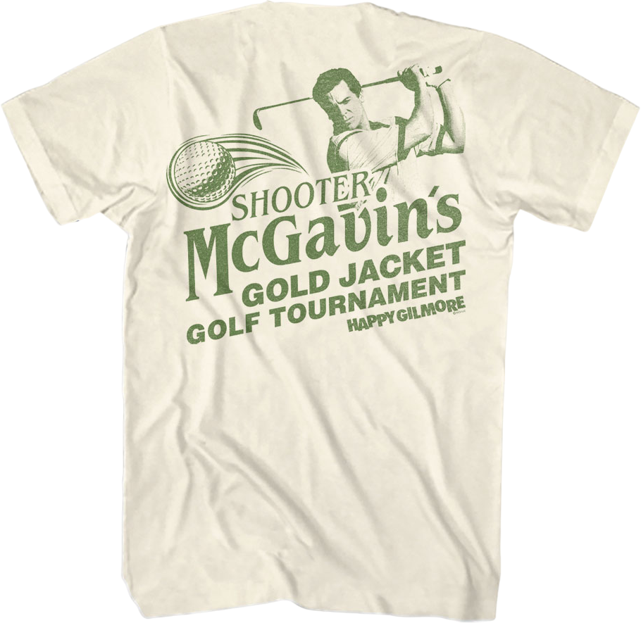 Front & Back Shooter McGavin's Golf Tournament Happy product image 1