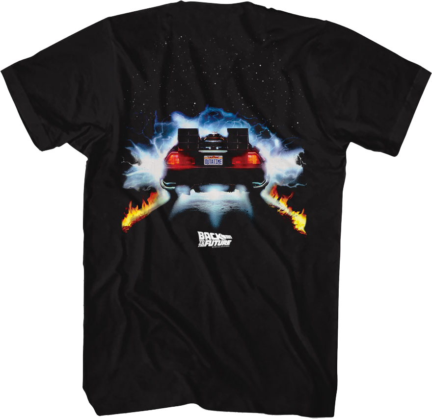 Front & Back We Don't Need Roads To The Future T-Shirt product image 3