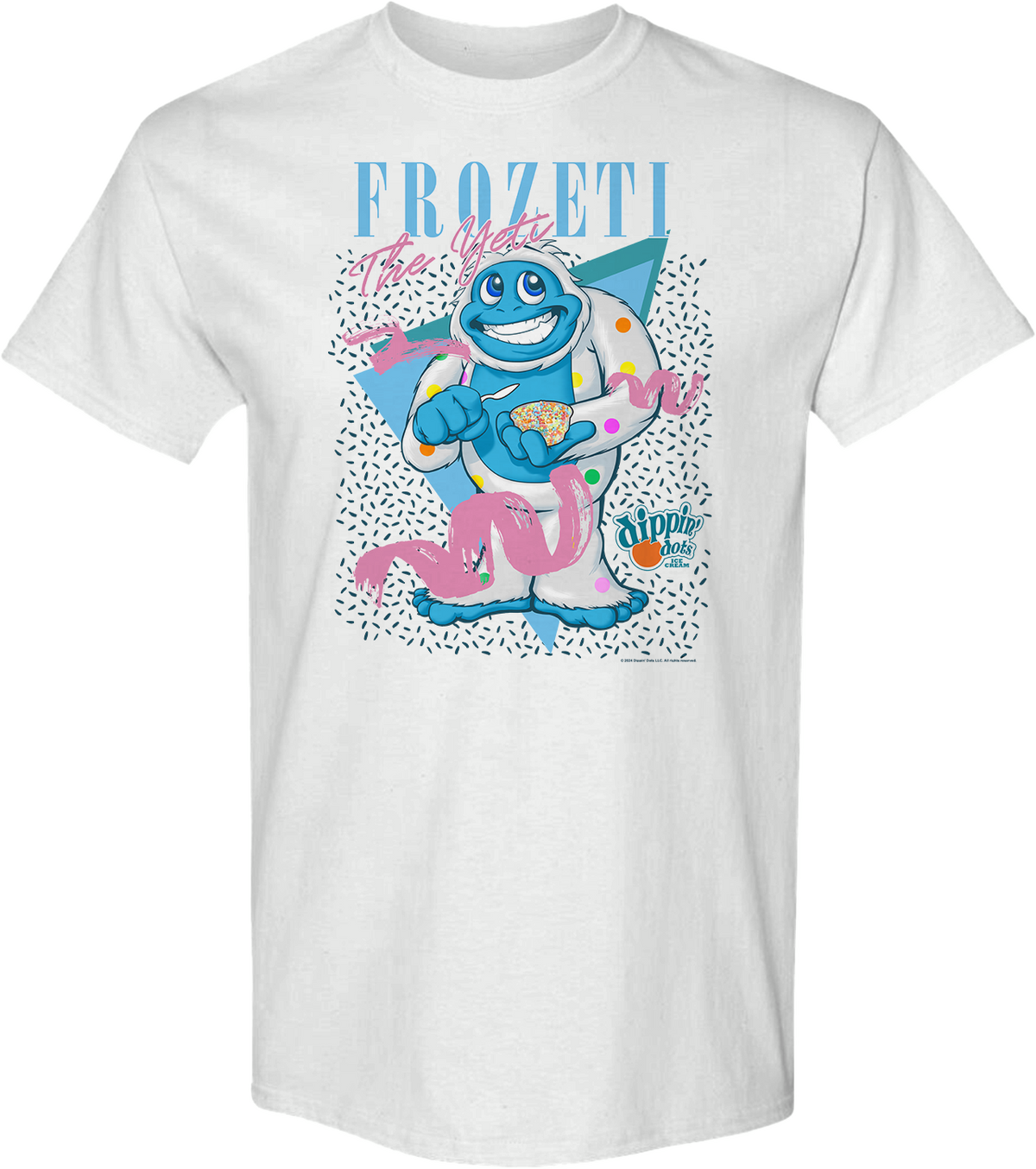 Frozeti The Yeti Dippin' Dots T-Shirt product image 1
