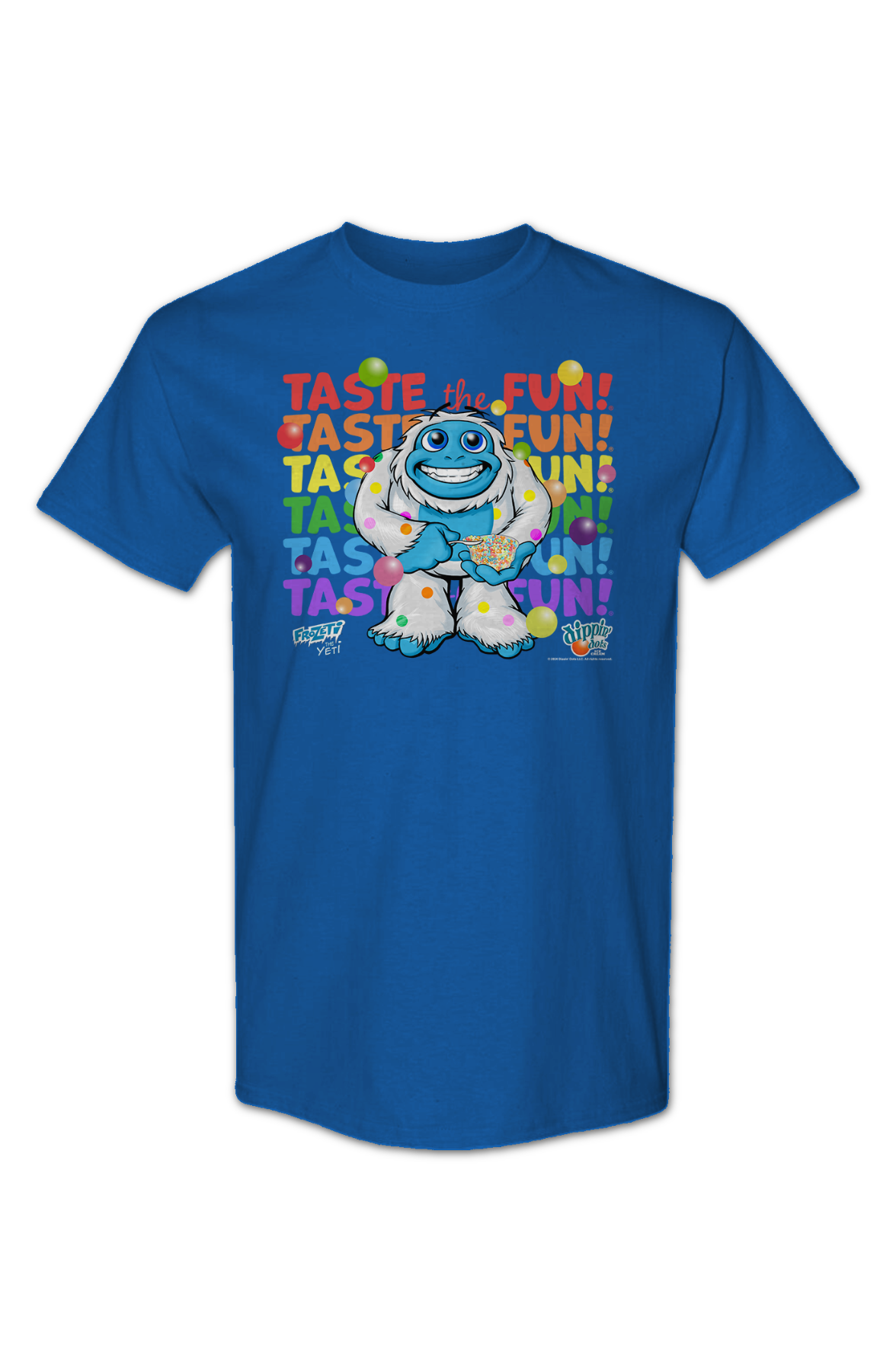 Frozeti The Yeti Taste Fun Dippin' Dots T-Shirt product image 2