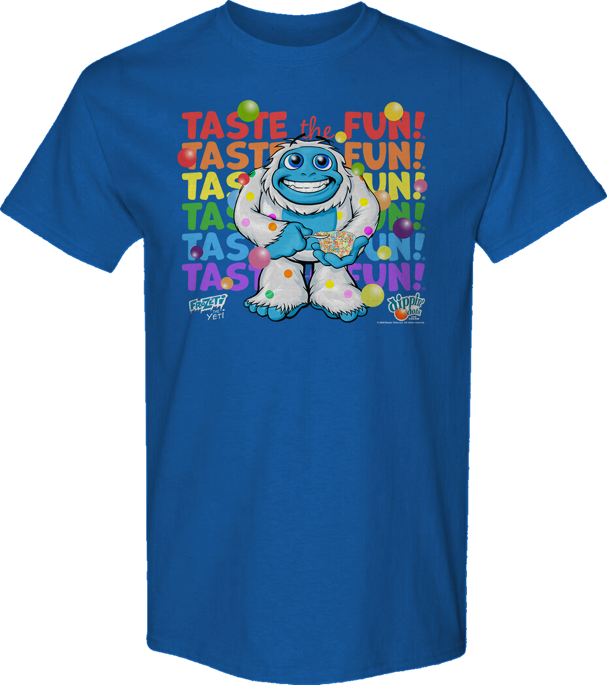 Frozeti The Yeti Taste Fun Dippin' Dots T-Shirt product image 1