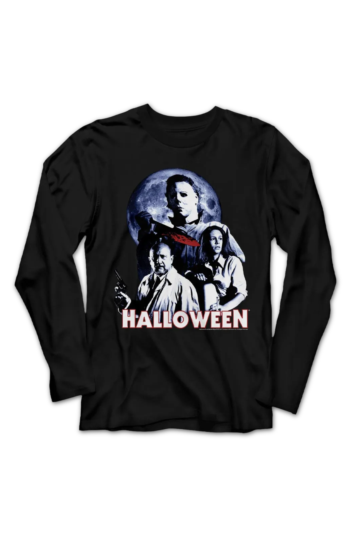 Full Moon Halloween Long Sleeve Shirt product image 2