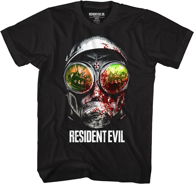Gas Mask Resident Evil T-Shirt product image 1