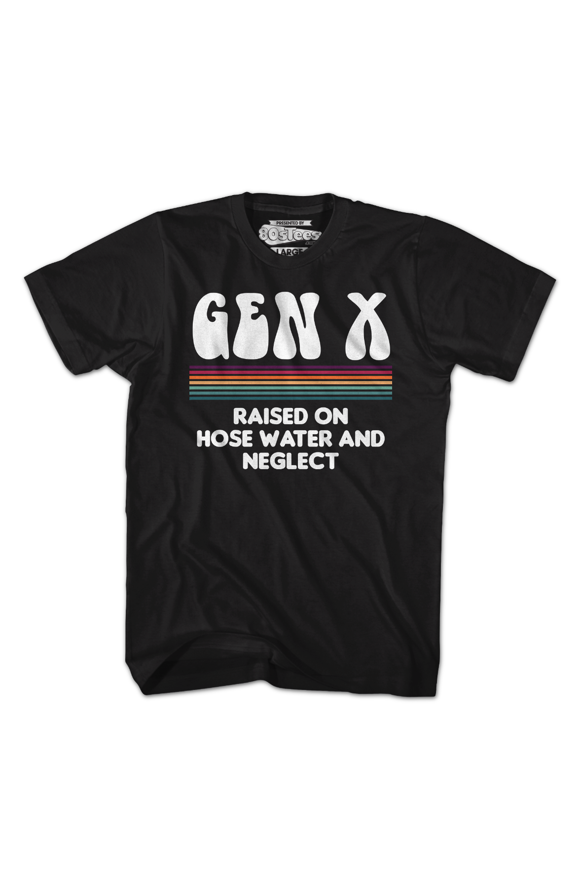 Gen X Raised On Hose Water And Neglect T-Shirt product image 2