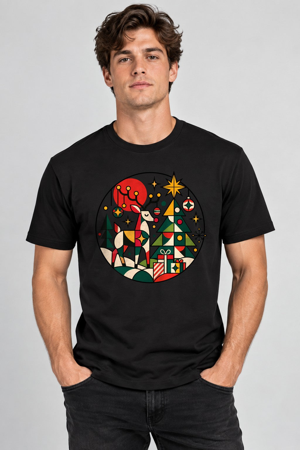 Geometric Christmas Scene product image 2