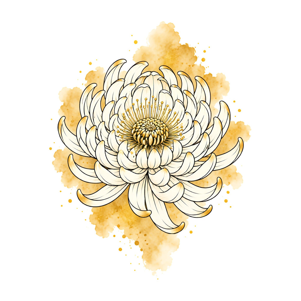 Golden Chrysanthemum Bloom product image 3
