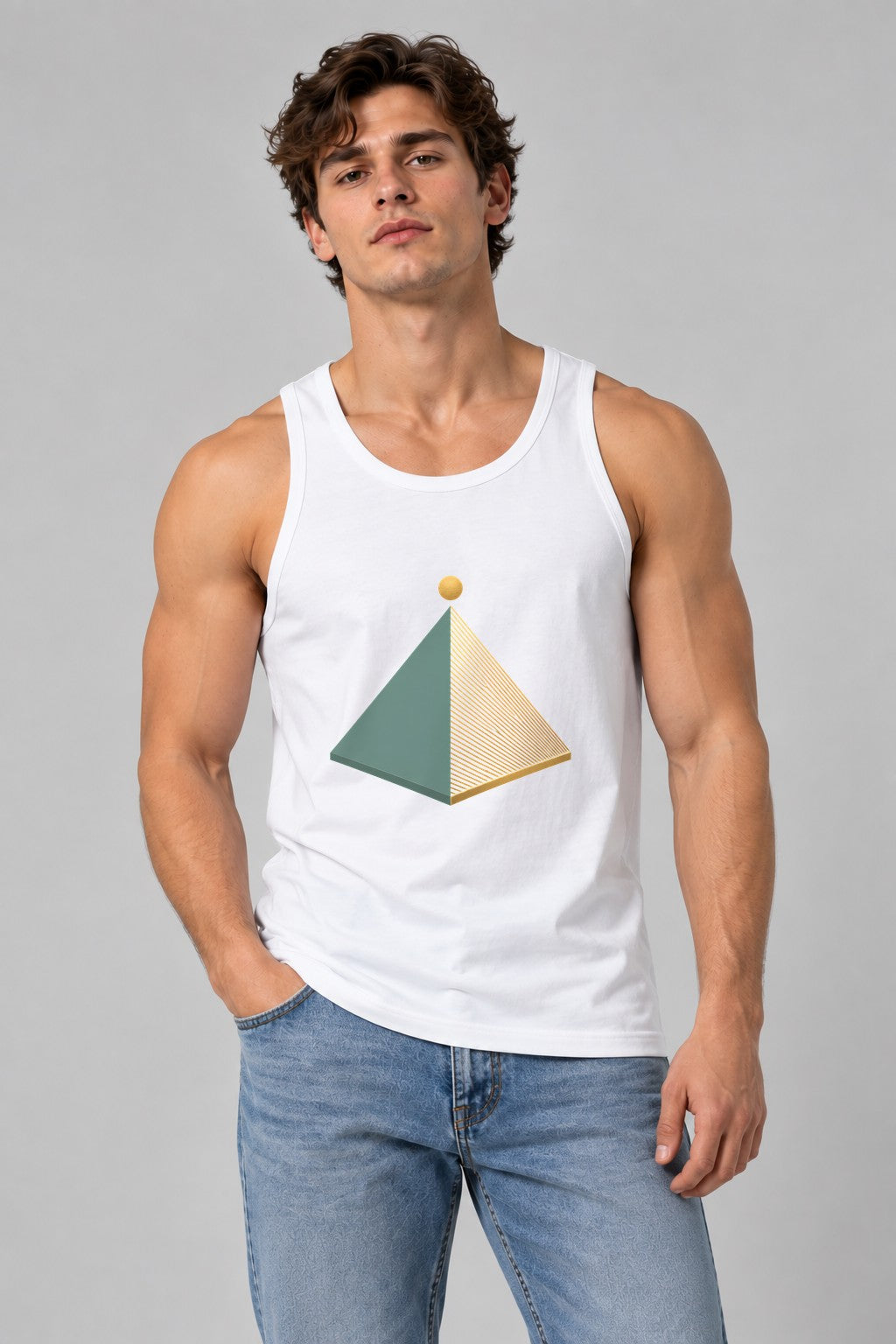Golden Pyramid Geometry