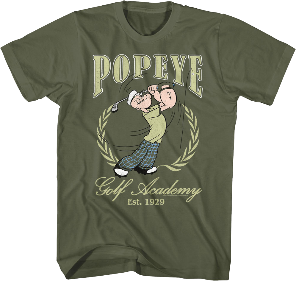Golf Academy Est. 1929 Popeye T-Shirt product image 1