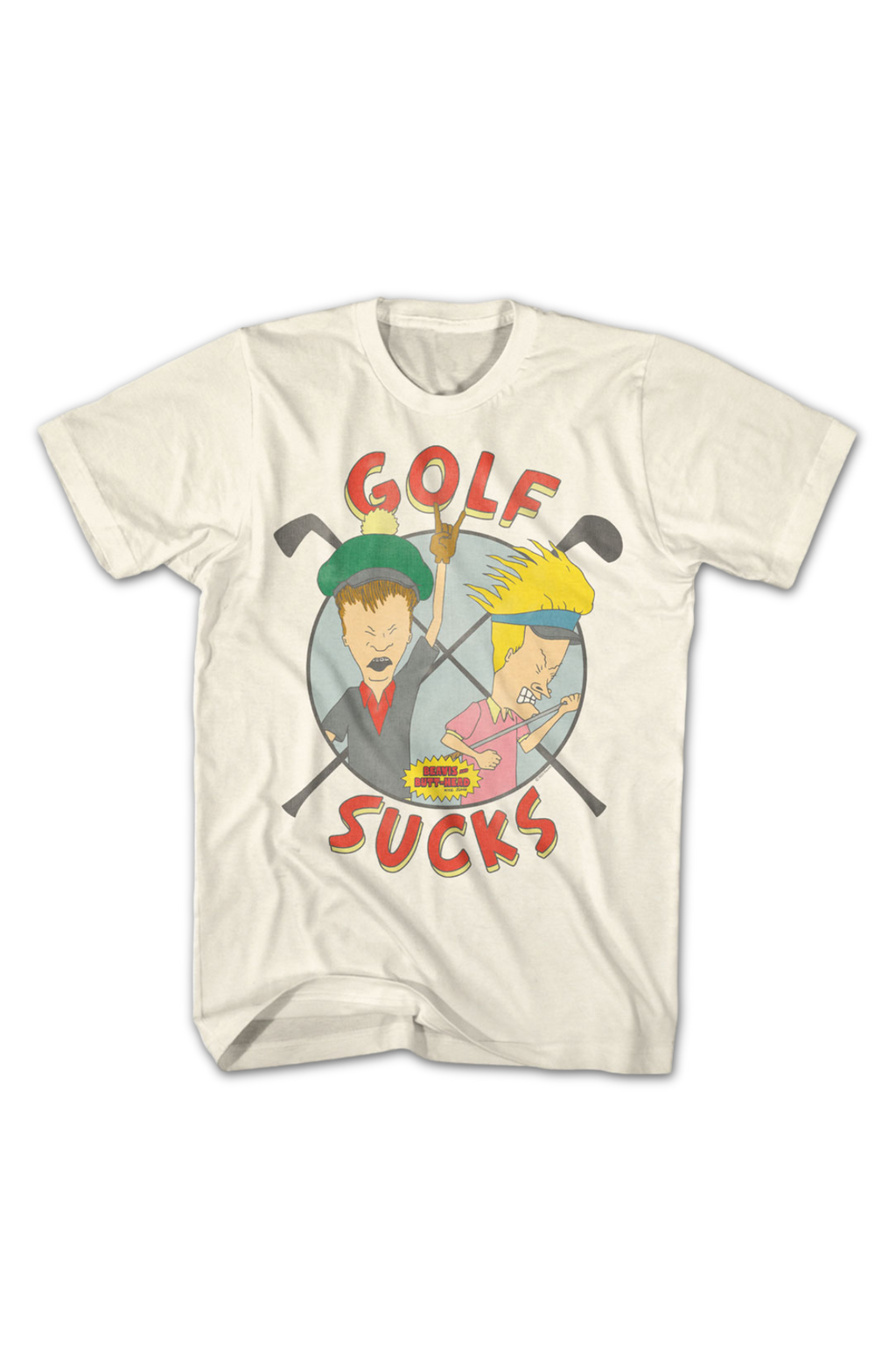 Golf Sucks Beavis And Butt-Head T-Shirt product image 2