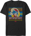 Gotta Go Fast Faux Ugly Christmas Sweater Sonic The product image 1