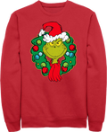 Grinch Christmas Wreath Dr. Seuss Sweatshirt product image 1