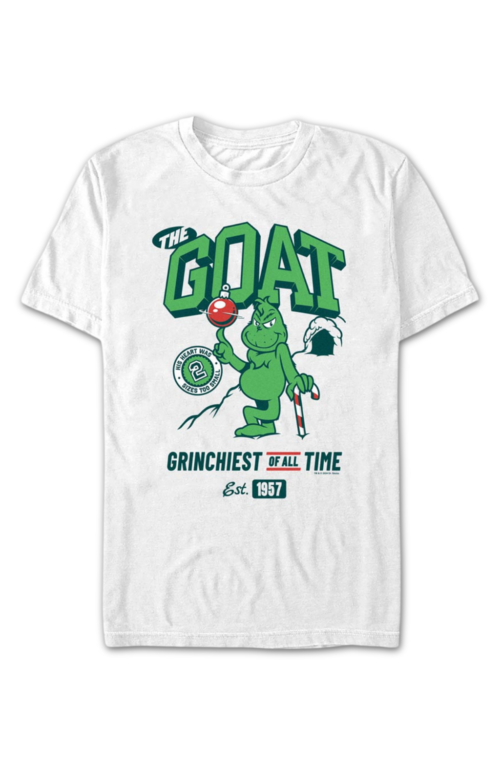 Grinchiest Of All Time Dr. Seuss T-Shirt product image 2