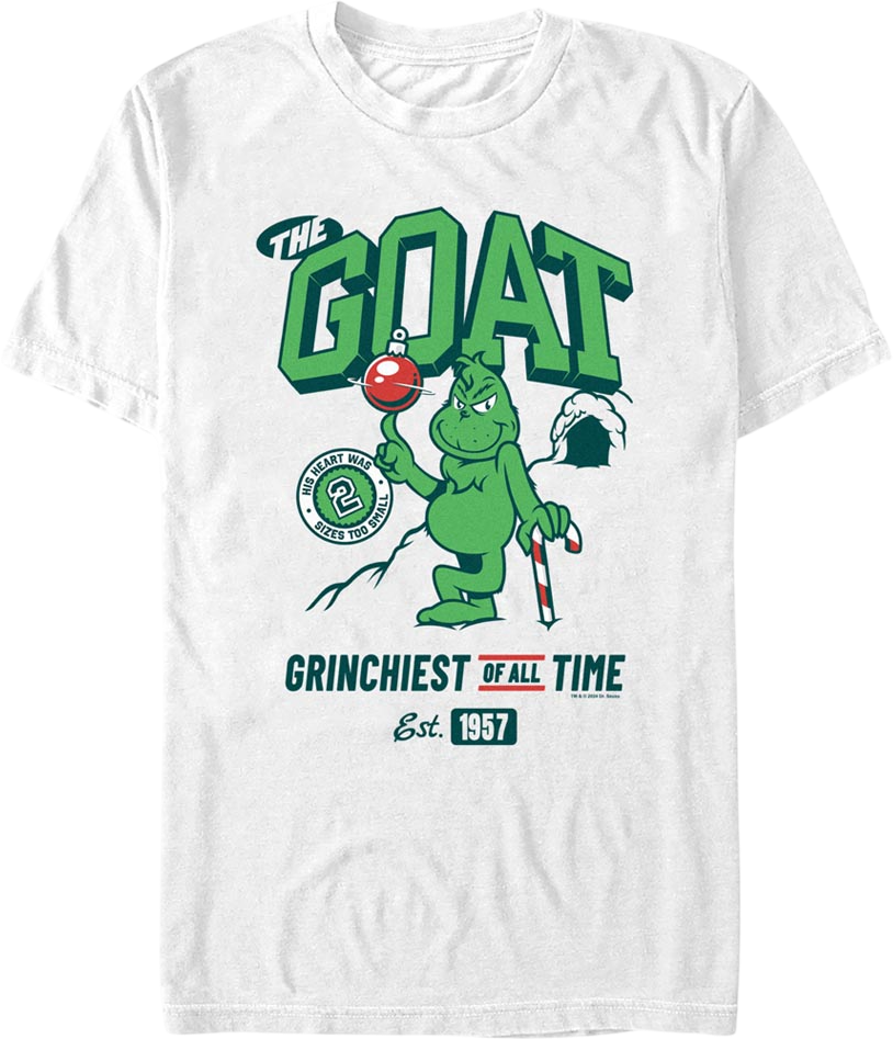 Grinchiest Of All Time Dr. Seuss T-Shirt product image 1