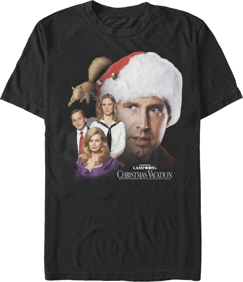 Griswold Collage Christmas Vacation T-Shirt product image 1